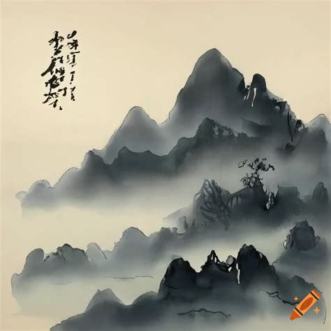 風景山水畫|水墨山海—當代景觀山水的形韻 Ink Mountains and。